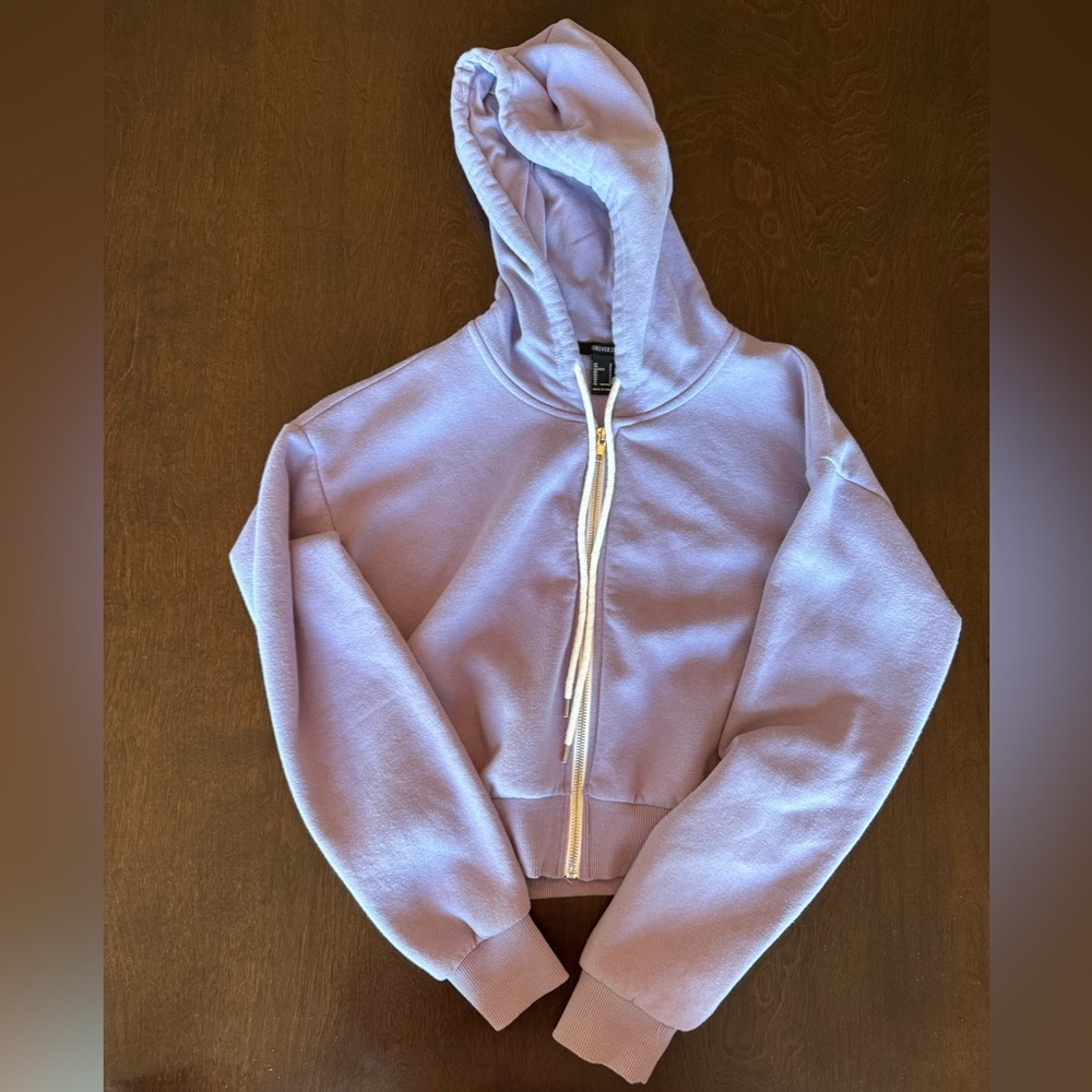 Crop Zip Up
